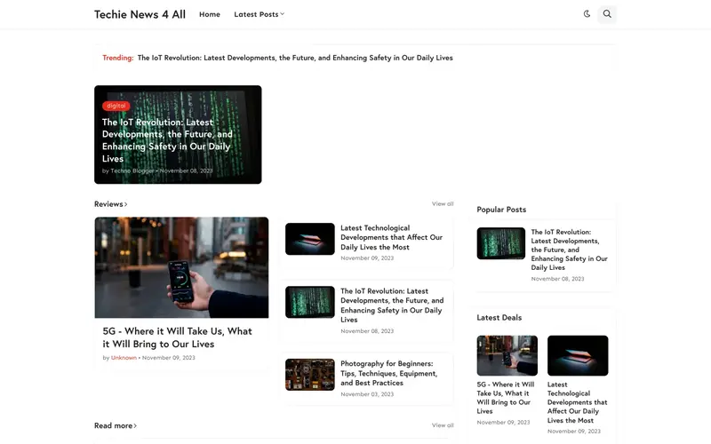 Techie News 4 All — görsel 1